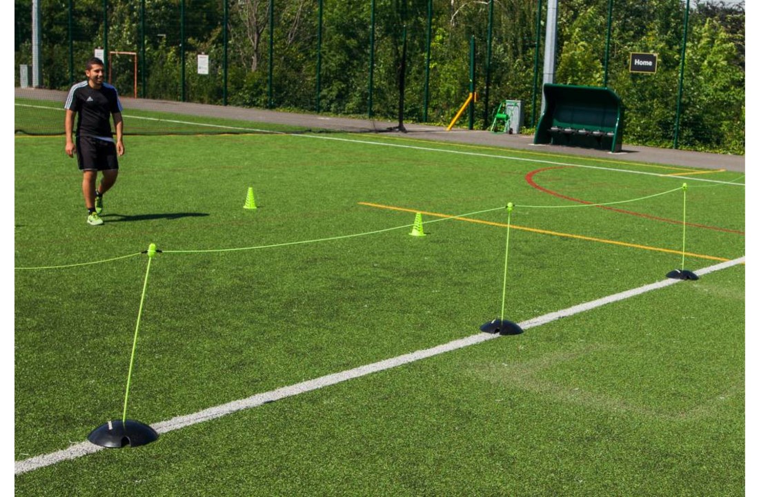 Trainingsset Pro kunstgras: snelheid en coordinatie