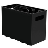 Caisse à bouteilles (extra robuste) avec 10 bouteilles de la couleur de votre choix