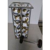 Chariot à balles léger en aluminium