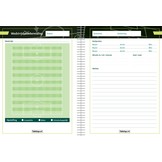 Voetbalcompetitieboek + trainersboek