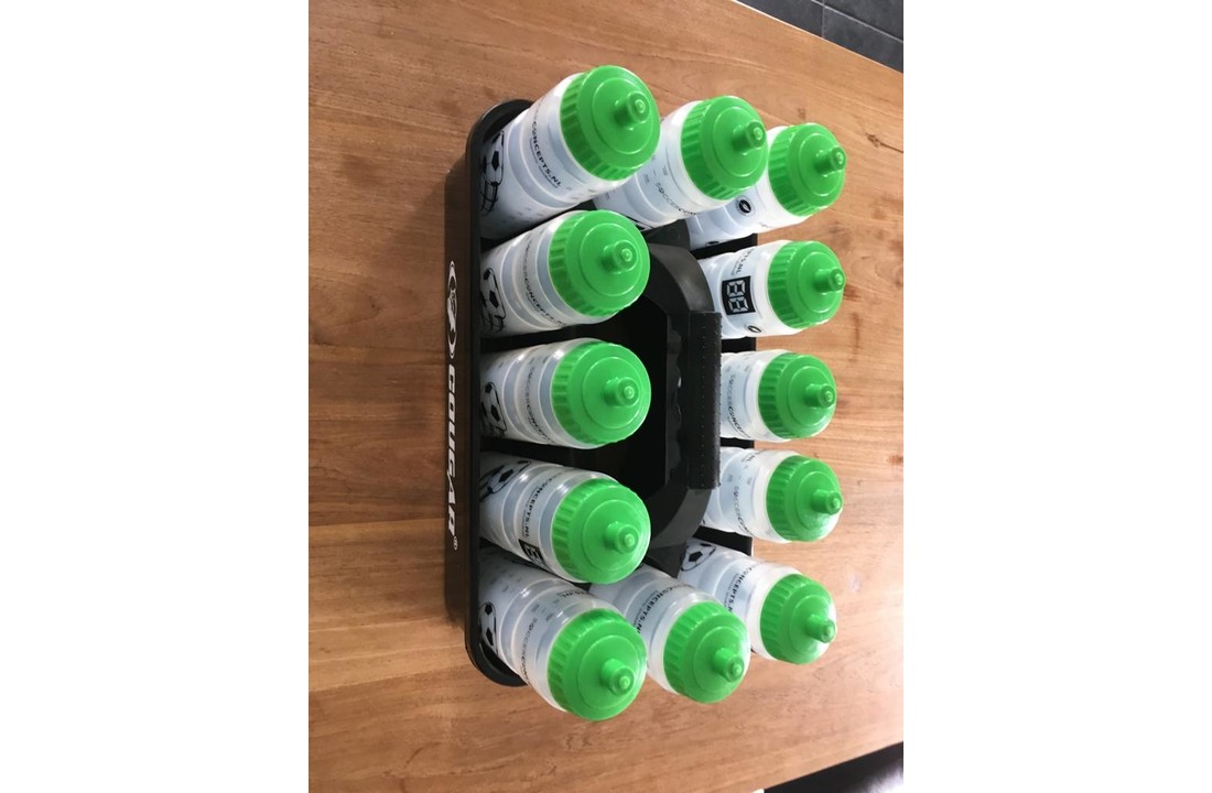 Bidonkrat Laag met 12 bidons