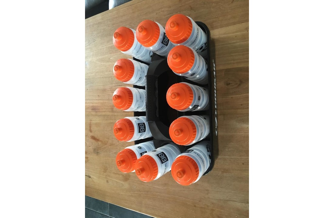 Bidonkrat Laag met 12 bidons