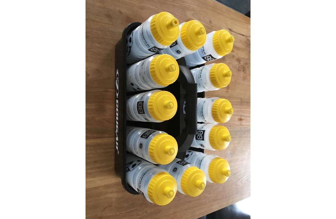 Bidonkrat Laag met 12 bidons