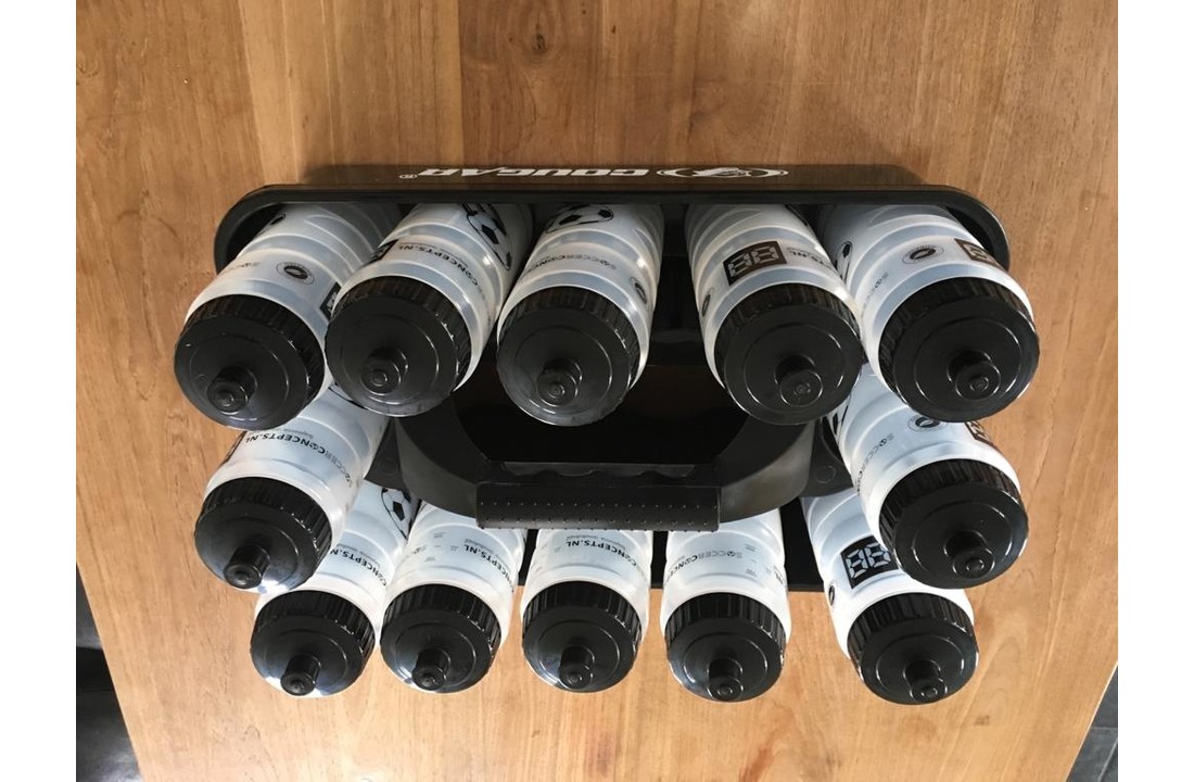 Bidonkrat Laag met 12 bidons