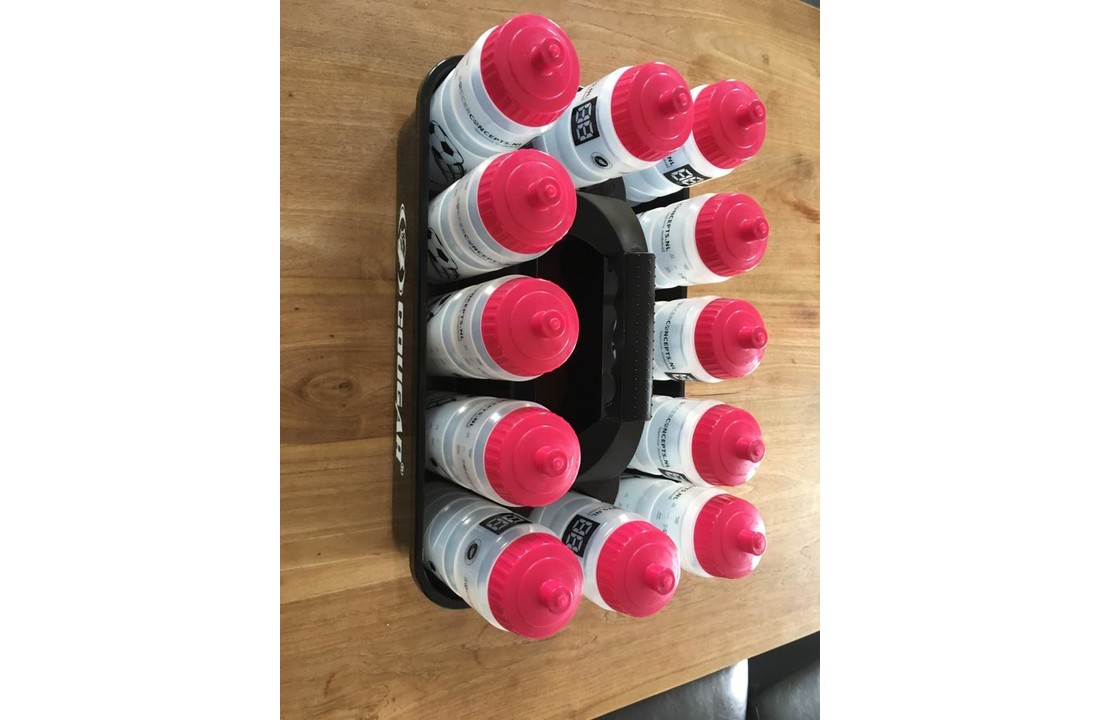 Bidonkrat Laag met 12 bidons