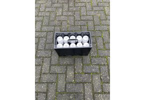 Caisse à bouteilles (extra robuste) avec 10 bouteilles