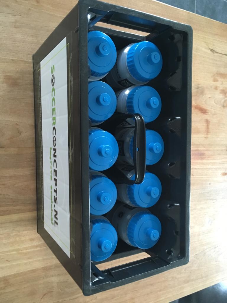 Bidonkrat (extra stevig) met 10 bidons