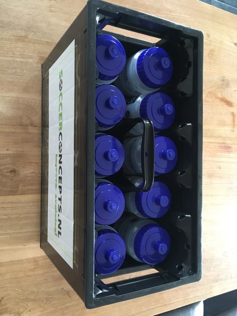 Bidonkrat (extra stevig) met 10 bidons