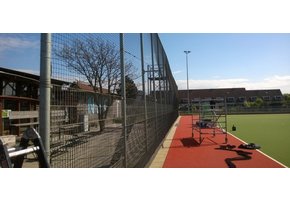 Ballenvanger 25 x 5 meter met 2m gaas en 3m net