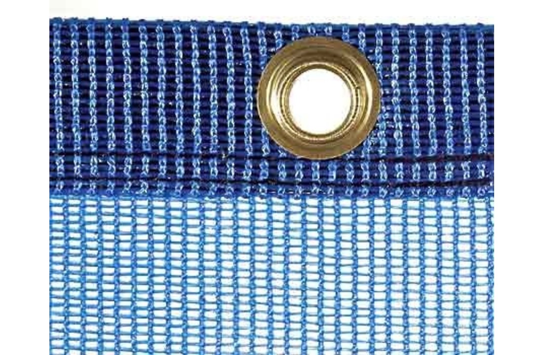 7mx2m Oefendoelwand met Gaten Blauw