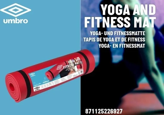 Fitness yogamat 190x58x1cm