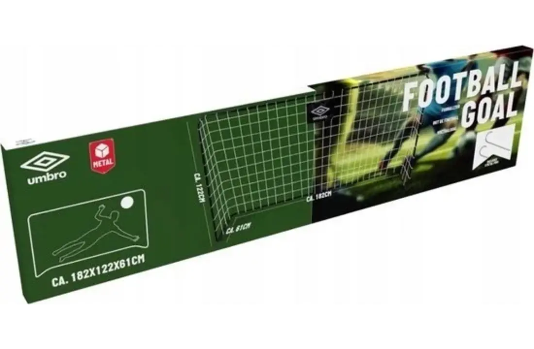 Voetbalgoal 180 x 120x 60