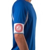 Aanvoerdersband met print van uw logo of tekst: Uniek per elftal of club