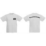 Shirt essieux chaude avec nom et numéro 10x