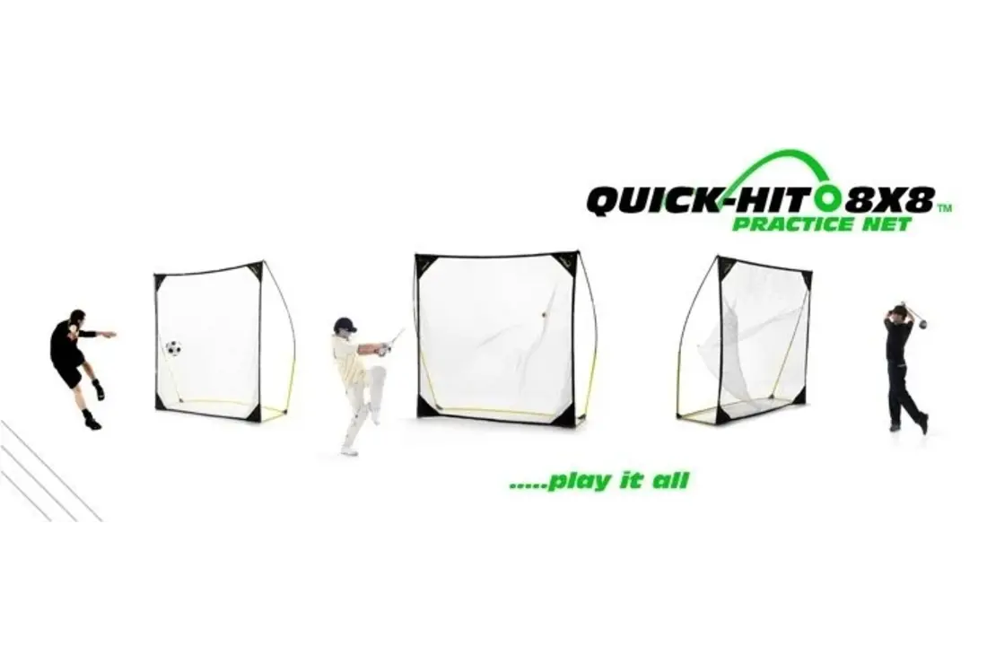 Kickster Spot 2m x2m: draagbare. montabele rebounder