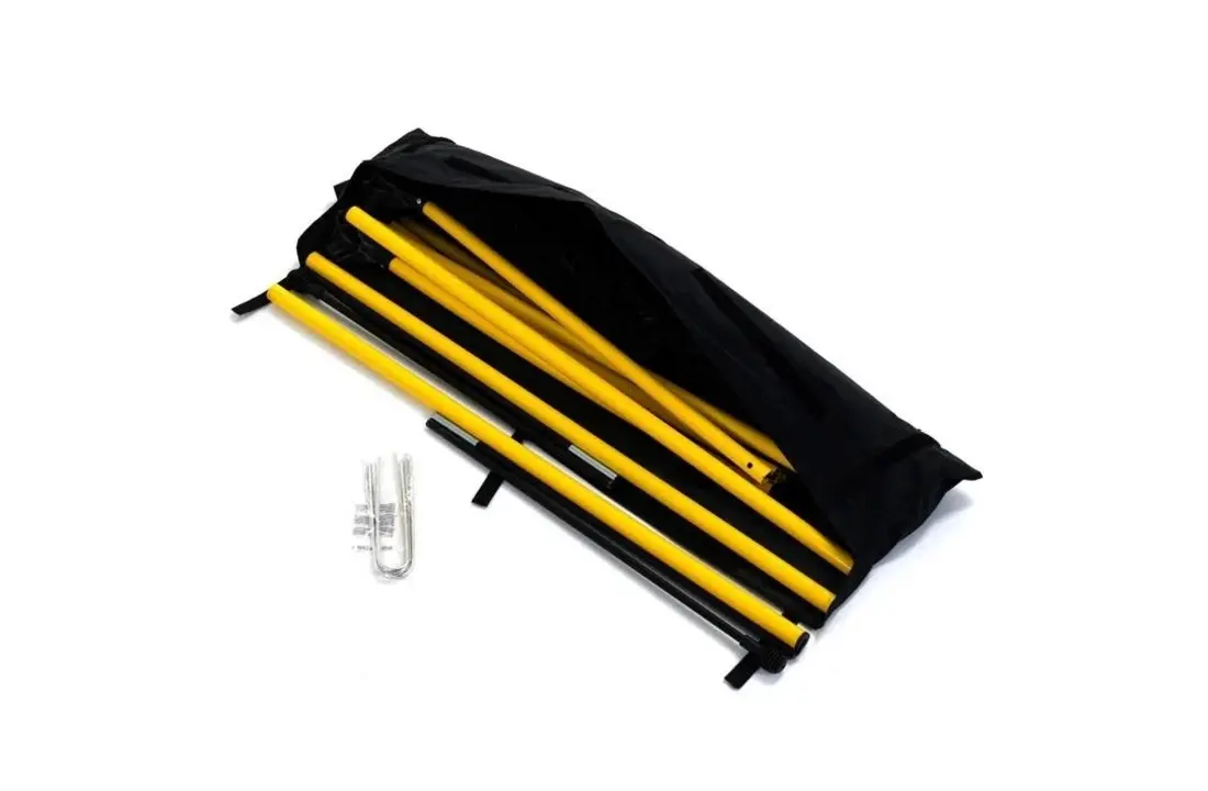 Kickster Spot 2m x2m: draagbare. montabele rebounder
