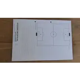 Coachblok: 50 bladig. Multifunctioneel voor trainingen en wedstrijden ontwikkeld