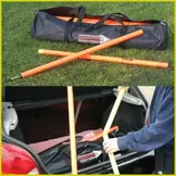 Sla-om stokken set (2 delig) met 12 stokken