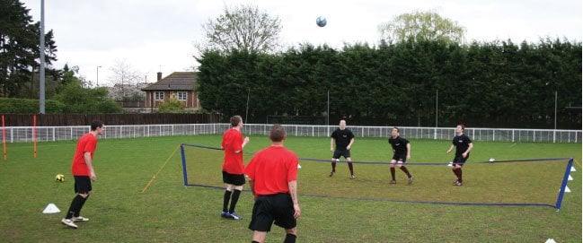 Voetvolleyset Senior 9 meter x 1,20 meter