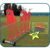 Verzwaarde voet voor vrije trap pop op kunstgras