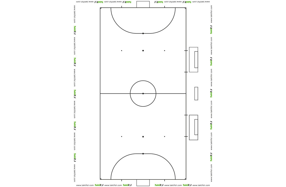 Taktifol Taktifol Playfield Foil - Basket - SoccerConcepts