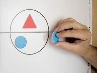 Taktifol Symboles - Red Triangle