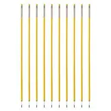 Set van 10 Slaomstangen met 5 elastische banden