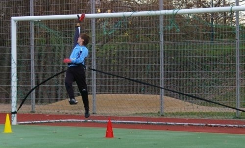 Powergordel Keeperstraining