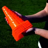 Pion met uitsparingen