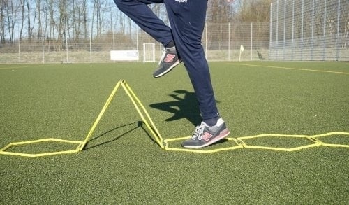 Échelle de coordination (hexagonale) - à 10 champs