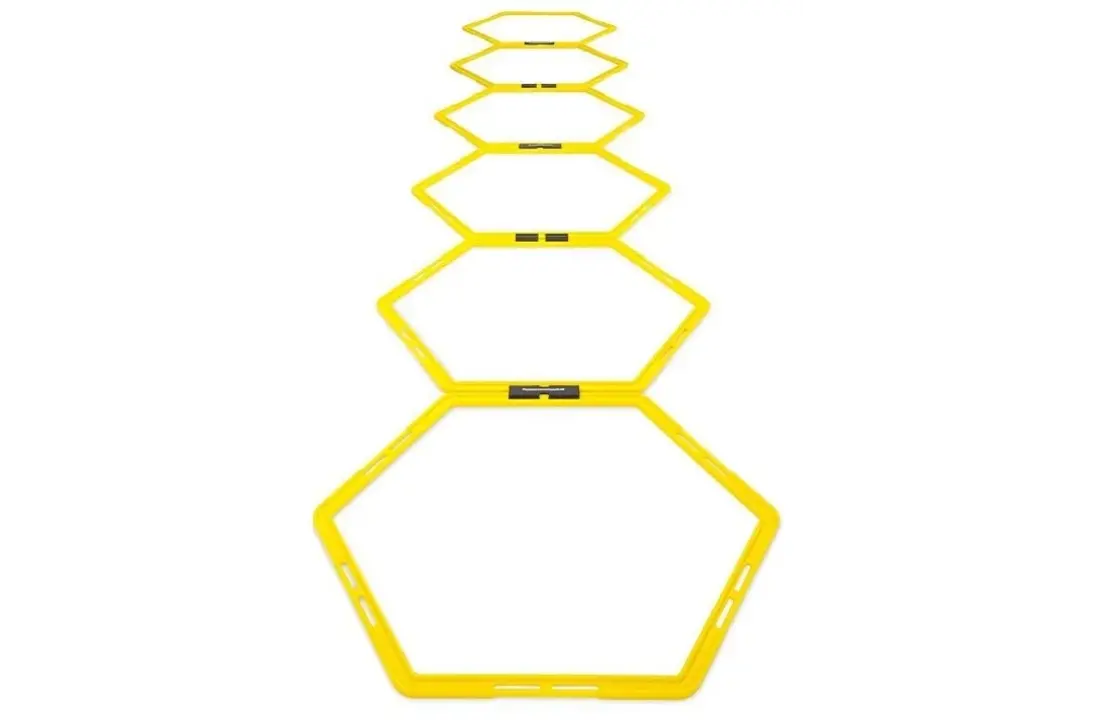 Échelle de coordination (hexagonale) - à 10 champs