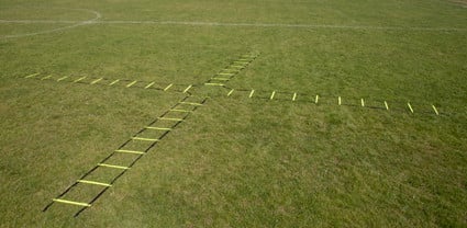 Kruis loopladder: Combinatie van 4 ladders