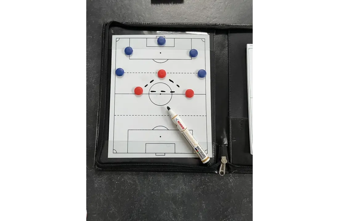 Coachmap compact met rits en magnetisch afwisbaar veld