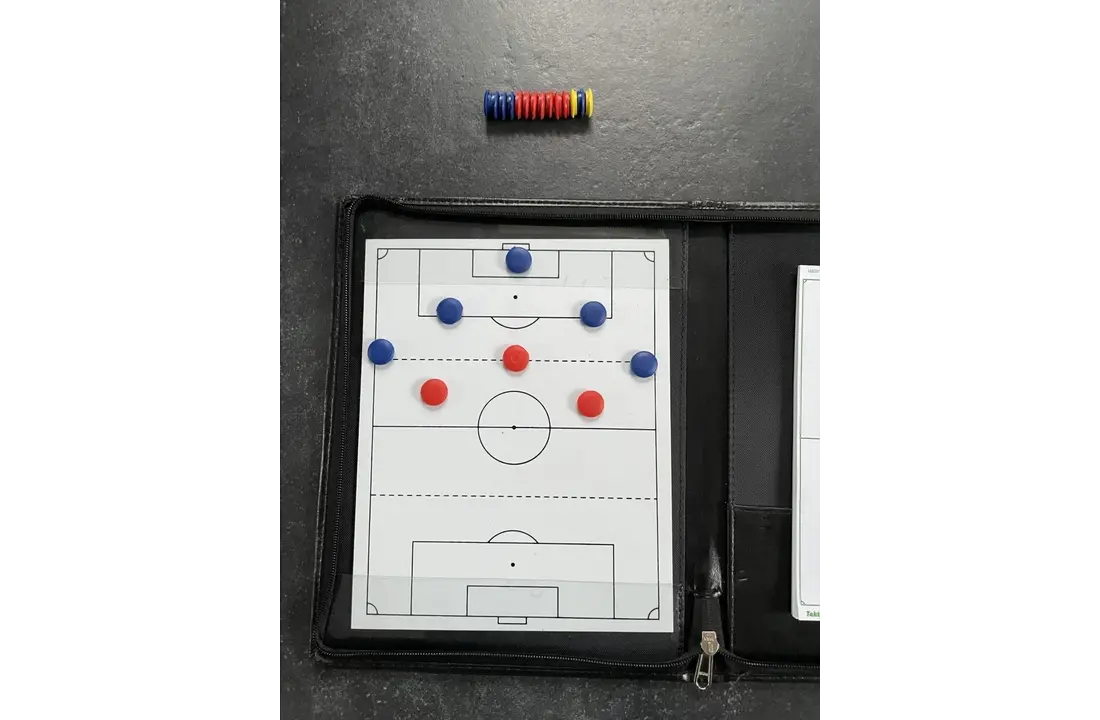 Coachmap compact met rits en magnetisch afwisbaar veld