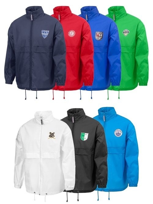 Team-Aanbeiding: 10x Regenjack met bedrukkingTeam-Aanbieding: 10x Regenjack met bedrukking