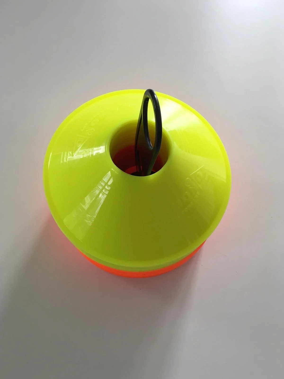 Markeerhoedjes Fluo Geel en Oranje