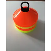 Markeerhoedjes Fluo Geel en Oranje
