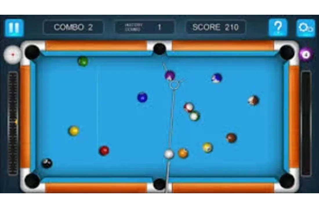 Terrain de billard de football