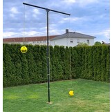 Kopbaltrainer mast  met dubbele pendellijn en bal
