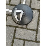 Terrain de jeu flexible marquant l'herbe côtière à 100 mètres