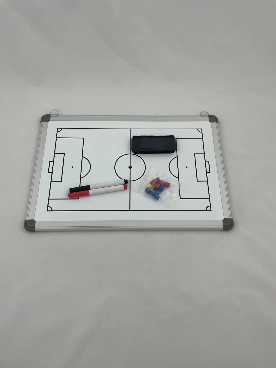 Taktiekbord 45x30cm dubbelzijdig met draagtas