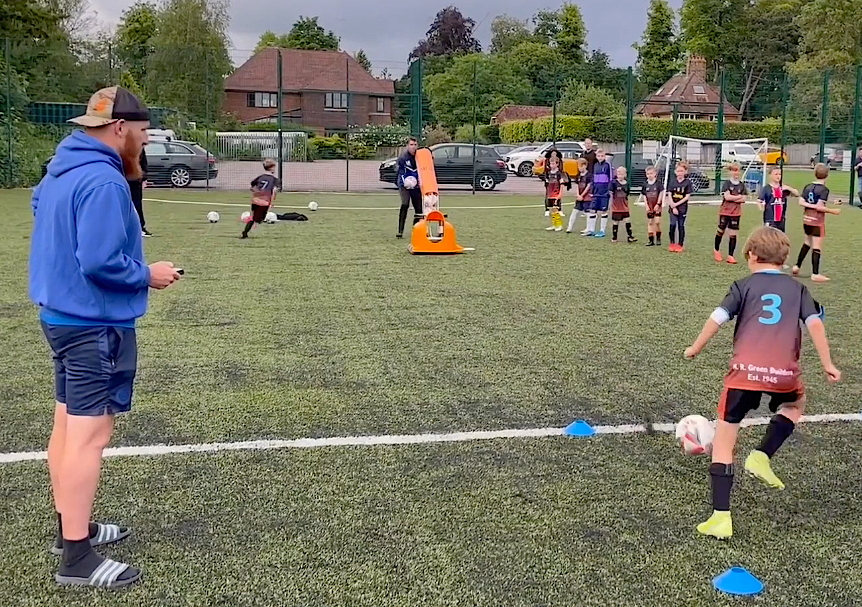 Entraînement au canon à boulet