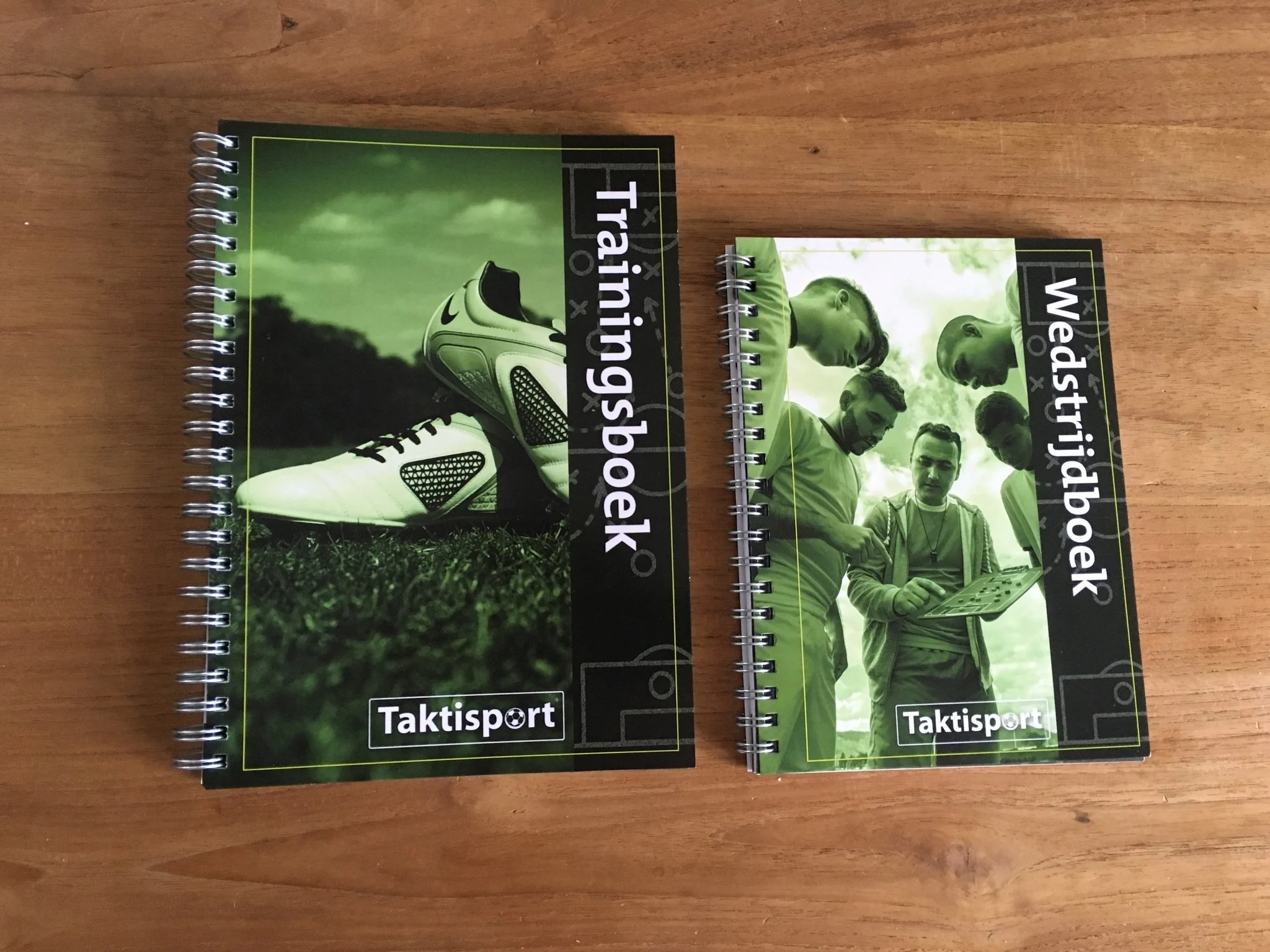 Note set Football 5 parties : Match book, Training book et 3 blocs