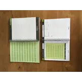 Notitieset Voetbal 5 delig: Wedstrijdboek, Trainingsboek en 3 blokken