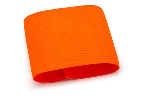 Aanvoerdersband Fluor Oranje