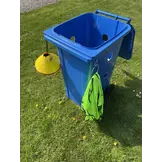 Ballenton voor 20 voetballen en materialen