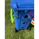 Baril à balles pour 20 ballons de football et matériaux