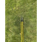 Pied suspendu avec pointe pour barres de 25 mm