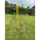 Pied suspendu avec pointe pour barres de 25 mm