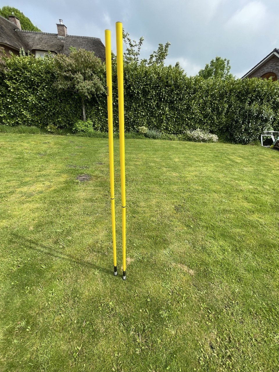 Geveerde voet met spike voor sla om stangen 25mm